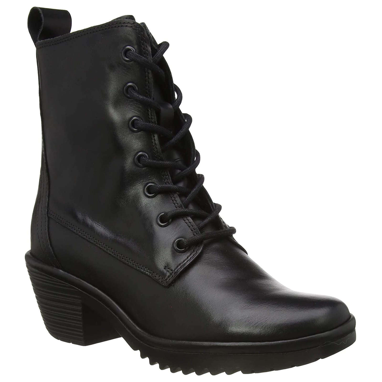 Fly London WEBE244FLY Leather Womens Boots#color_black