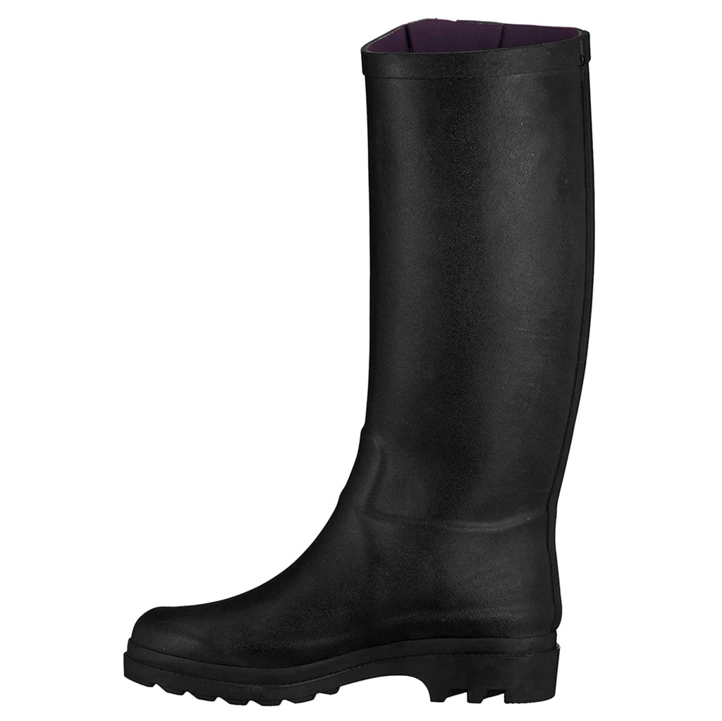 Aigle Aiglentine 2 Rubber Women's Tall Wellington Boots#color_black