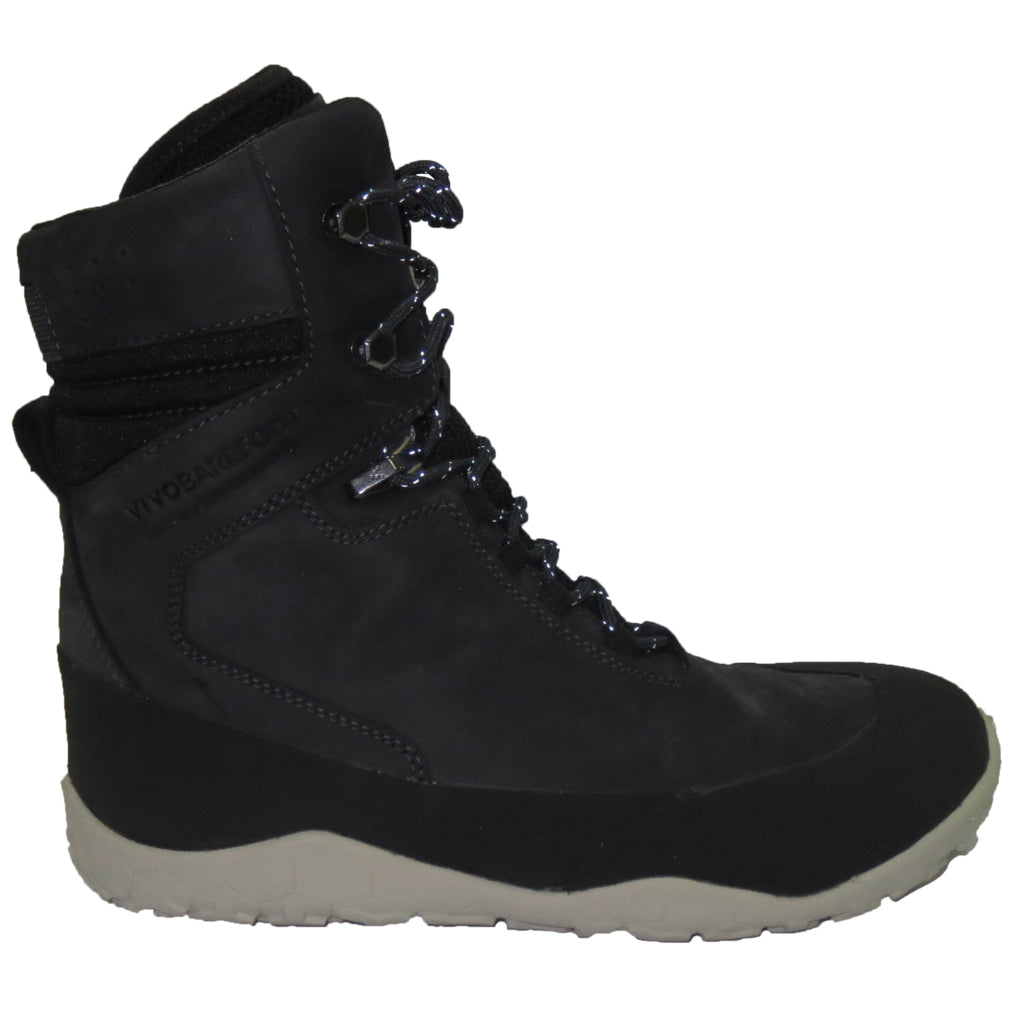 Vivobarefoot Tracker Hi FG Leather Synthetic Womens Boots#color_obsidian
