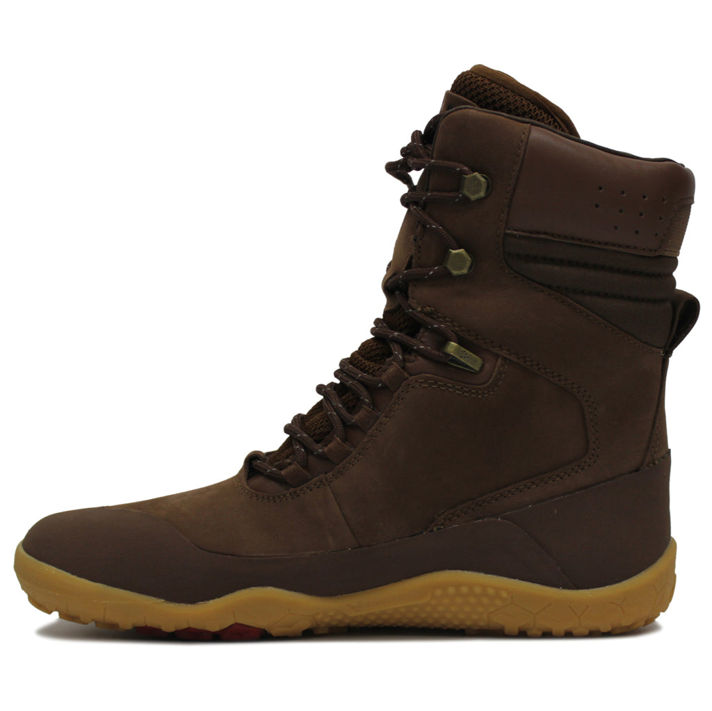 Vivobarefoot Tracker Hi FG Leather Synthetic Womens Boots#color_dark brown