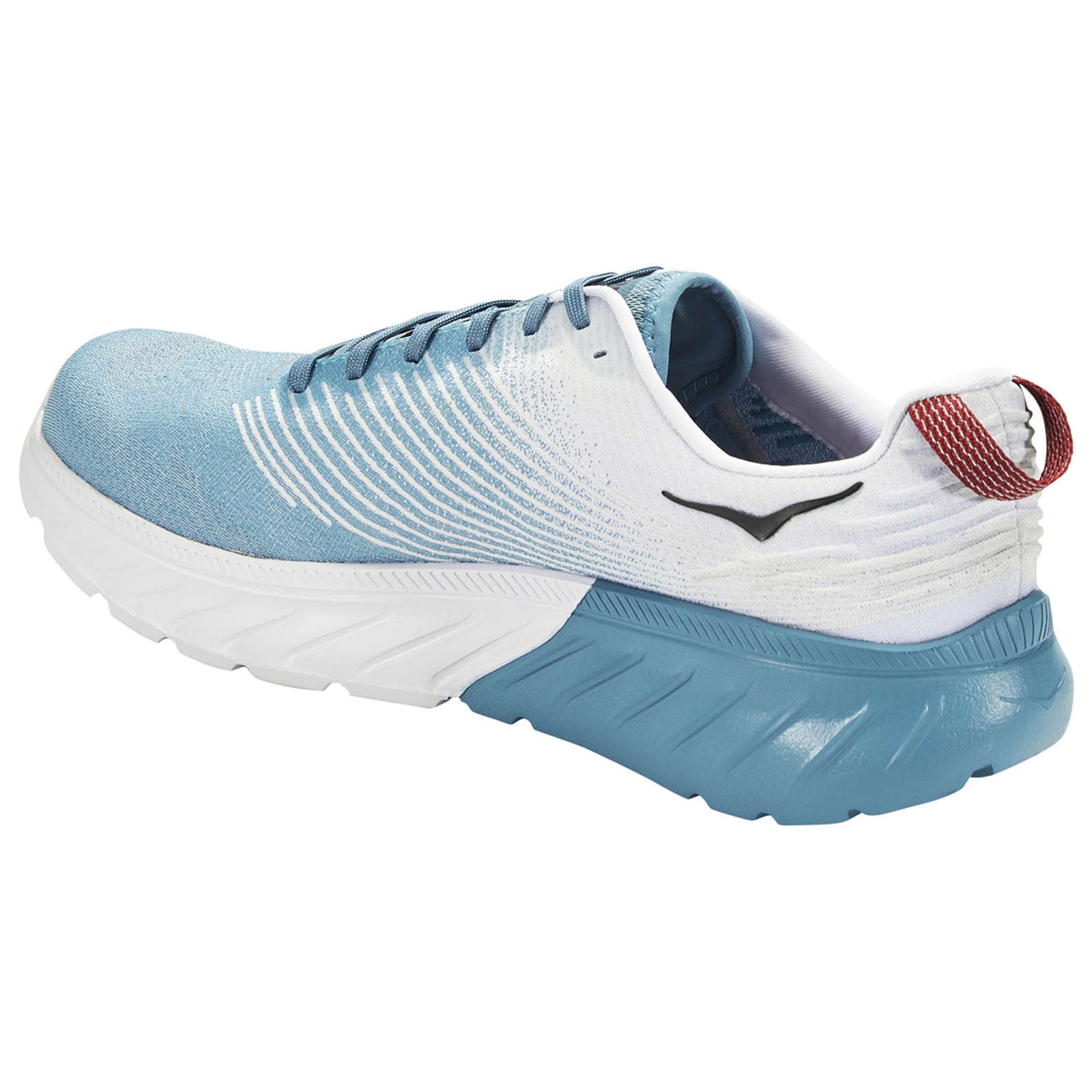 Hoka One One Mach 3 Mesh Men's Low-Top Road Running Trainers#color_blue moon white