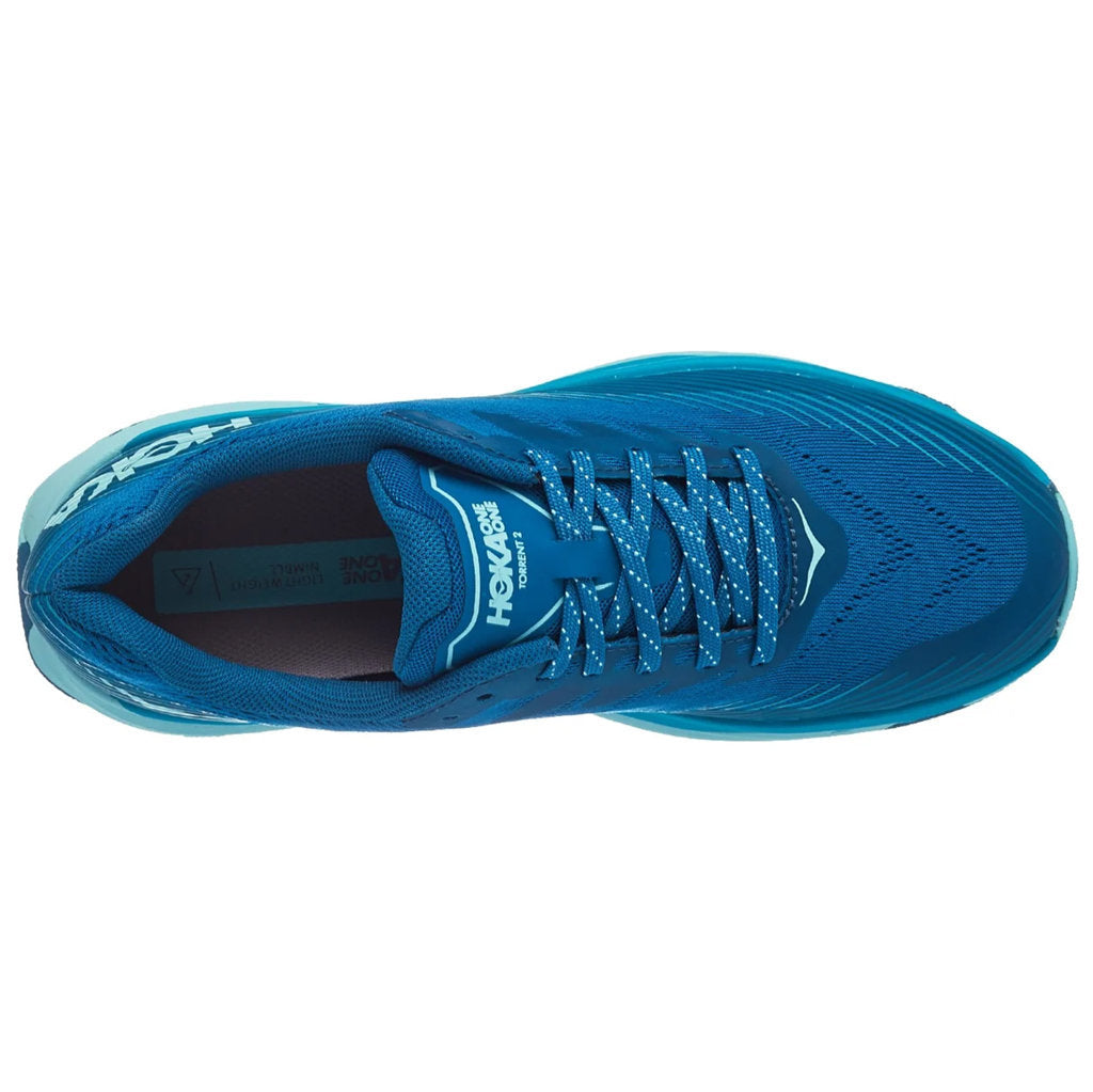 Hoka One One Torrent 2 Mesh Women's Low-Top Trail Trainers#color_blue sapphire angel blue