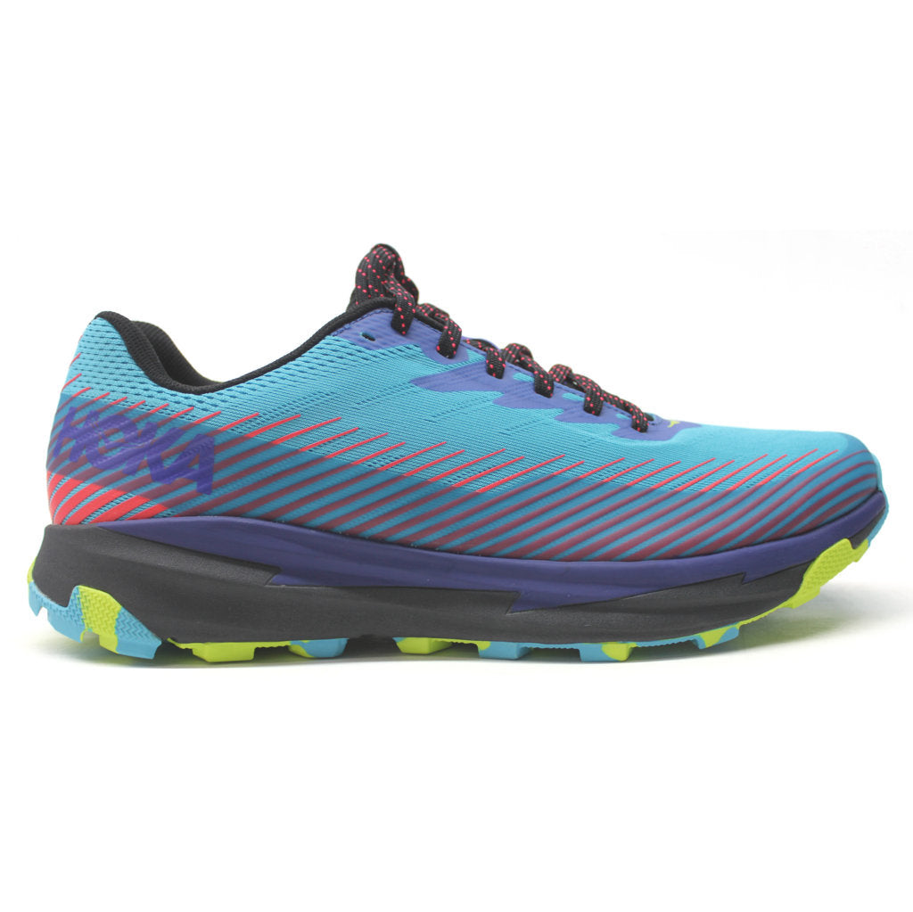 Hoka One One Torrent 2 Mesh Women's Low-Top Trail Trainers#color_scuba blue black