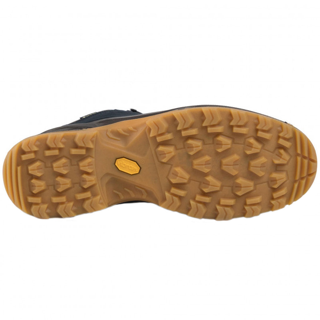 Lowa Renegade GTX Lo Nubuck Leather Men's Hiking Shoes#color_navy honey
