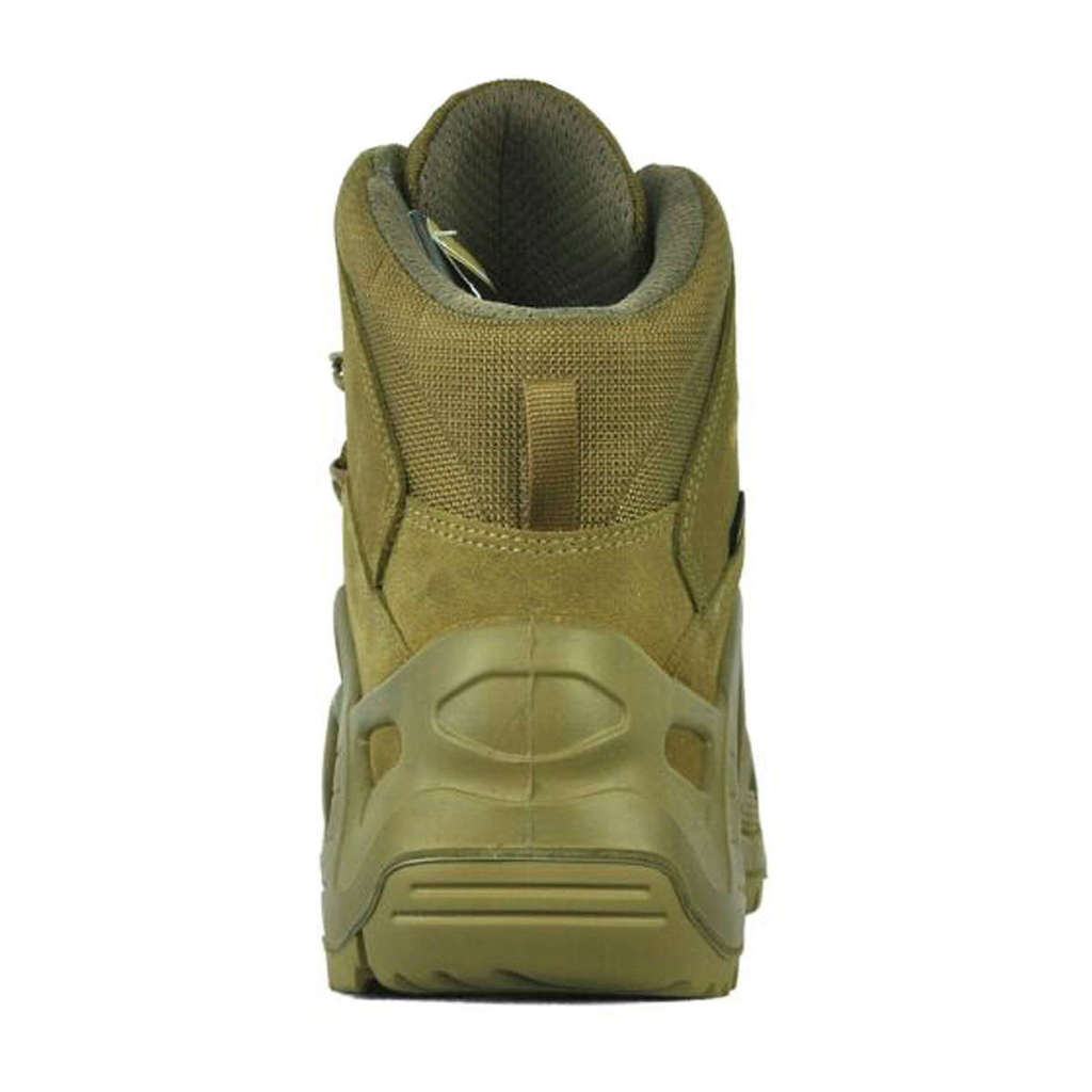 Lowa Zephyr GTX Mid TF Suede Leather Men's Tactical Combat Boots#color_coyote op