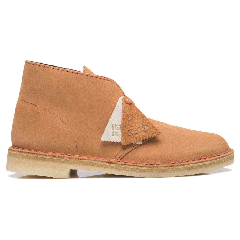 Clarks Originals Desert Boot Suede Leather Men's Boots#color_rust