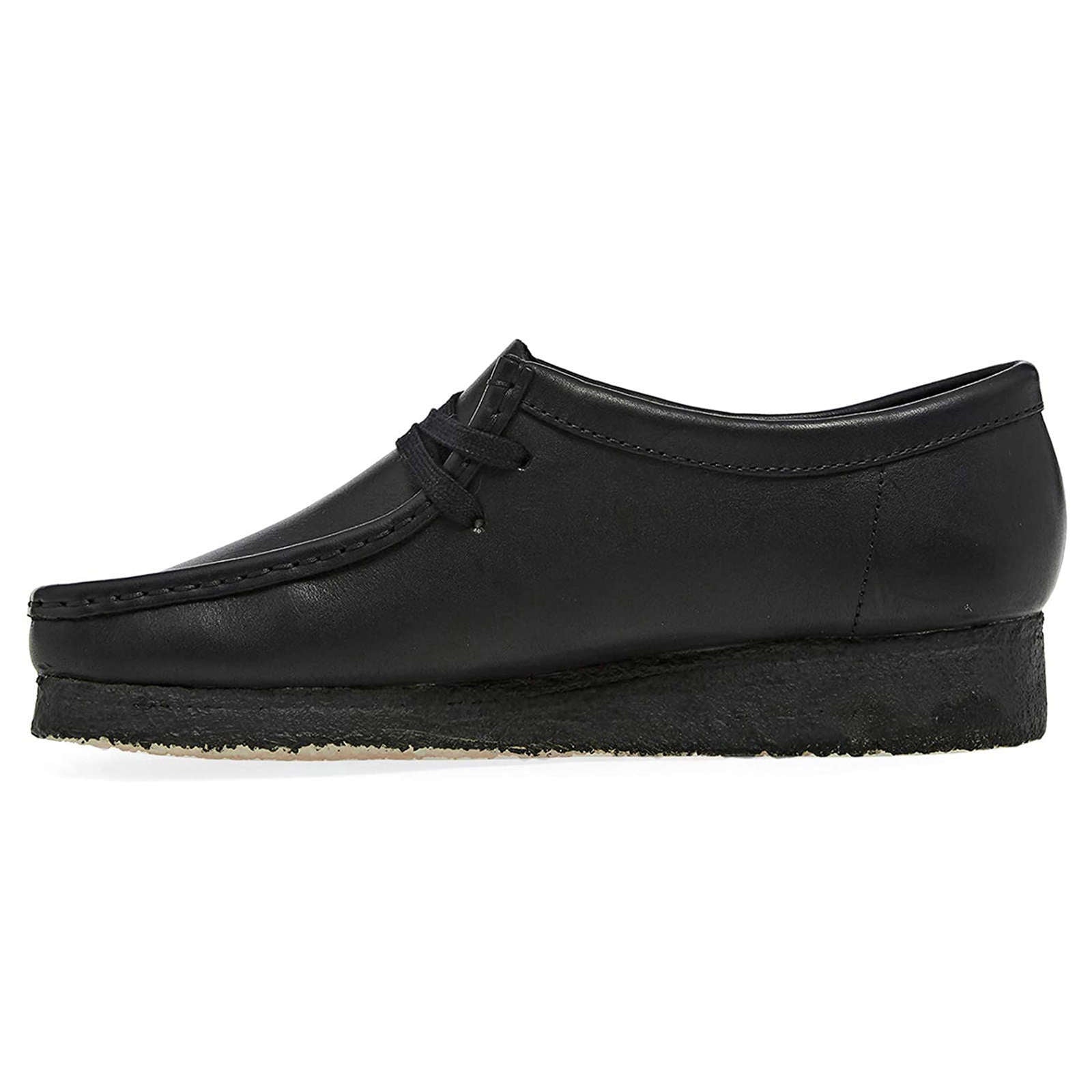 Clarks Originals Wallabee Leather Women's Shoes#color_black