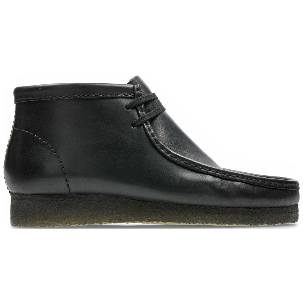 Clarks Originals Wallabee Leather Men's Boots#color_black