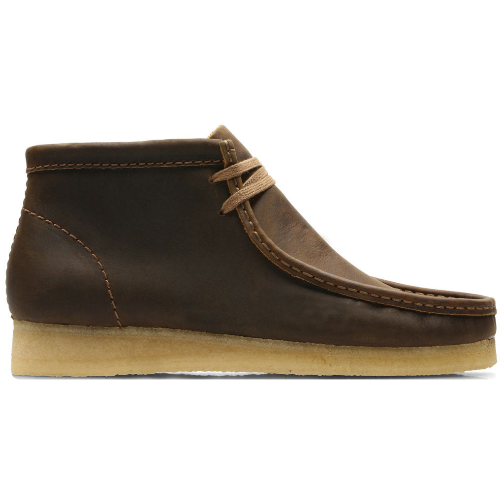 Clarks Originals Wallabee Leather Men's Boots#color_beeswax