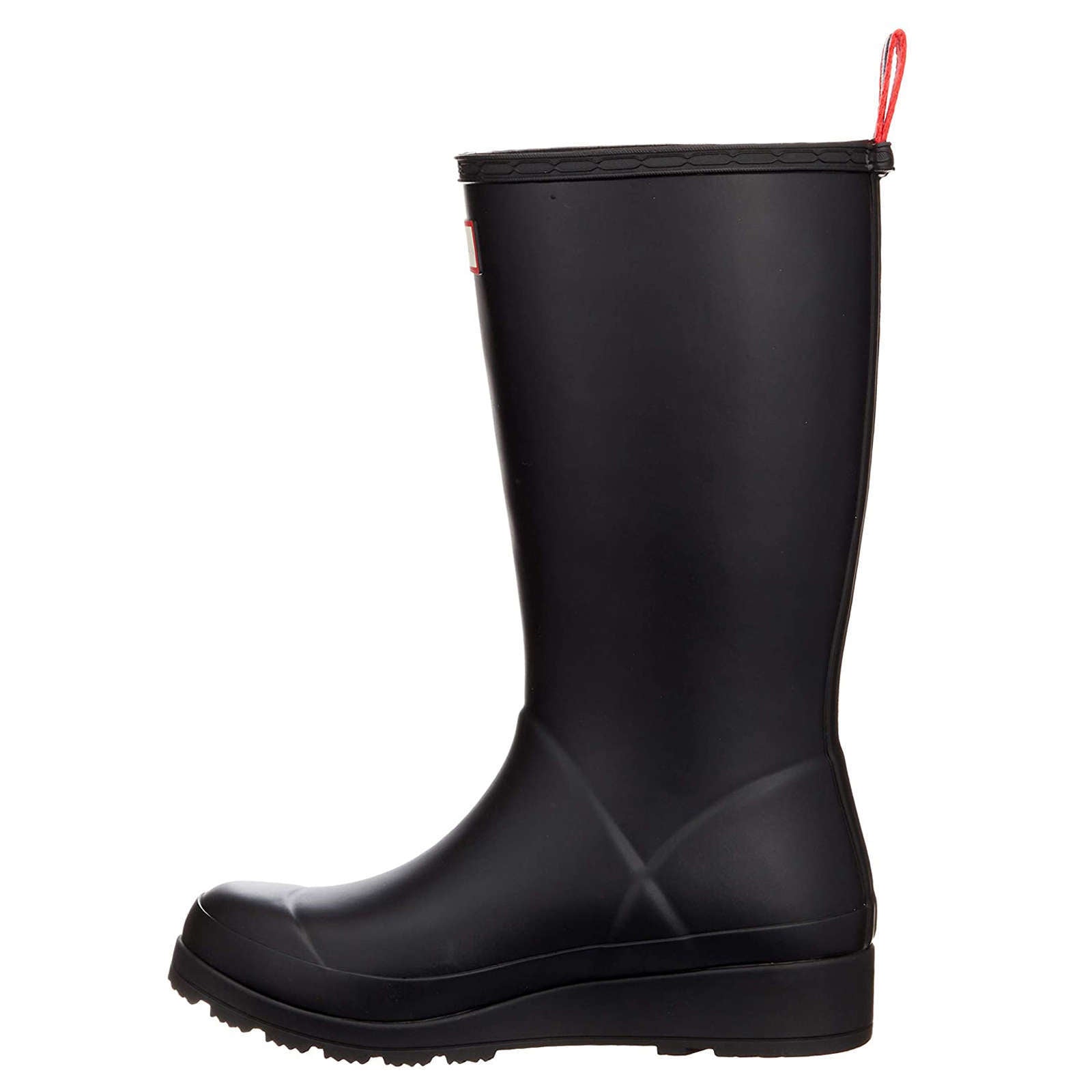 Hunter Play Shearling Insulated Rubber Women's Tall Wellington Boots#color_black