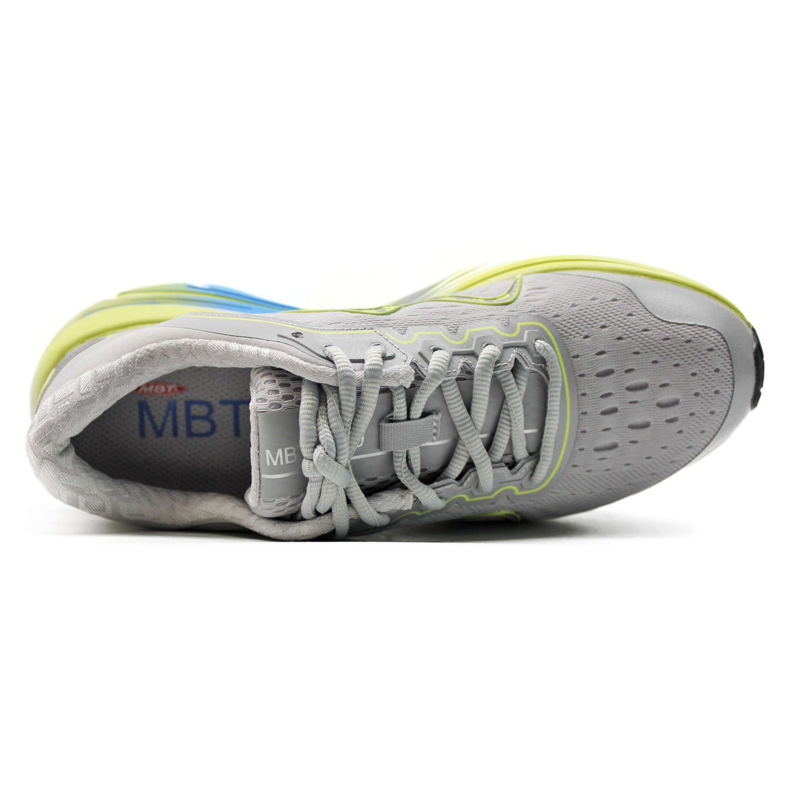 MBT GTC-2000 Mesh Women's Low-Top Trainers#color_grey lime yellow