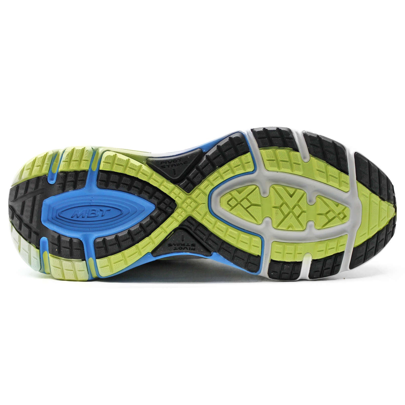 MBT GTC-2000 Mesh Women's Low-Top Trainers#color_grey lime yellow