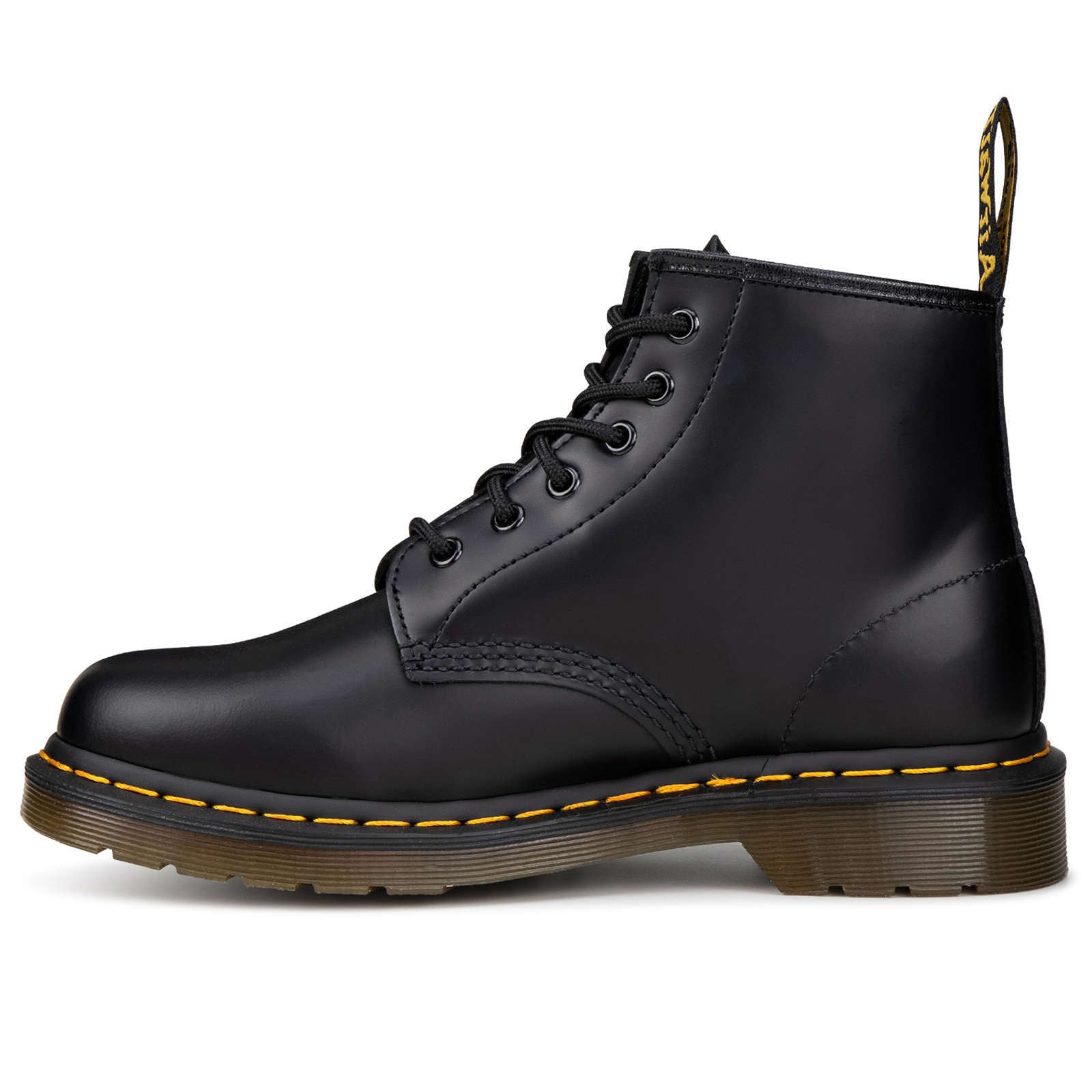 Dr. Martens 101 YS Smooth Leather Unisex Ankle Boots#color_black