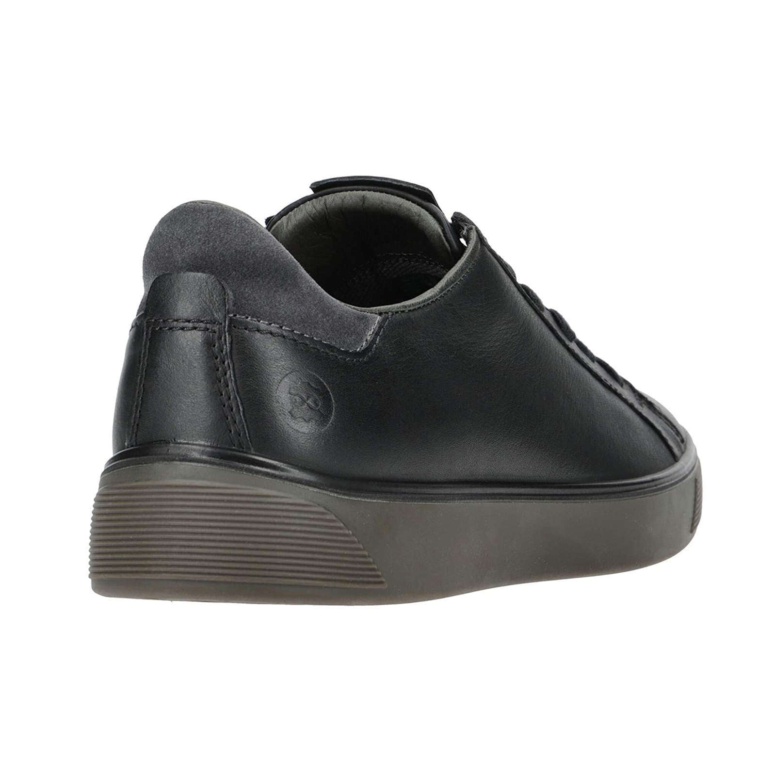 Ecco Street Tray 504504 Leather Mens Shoes#color_black magnet