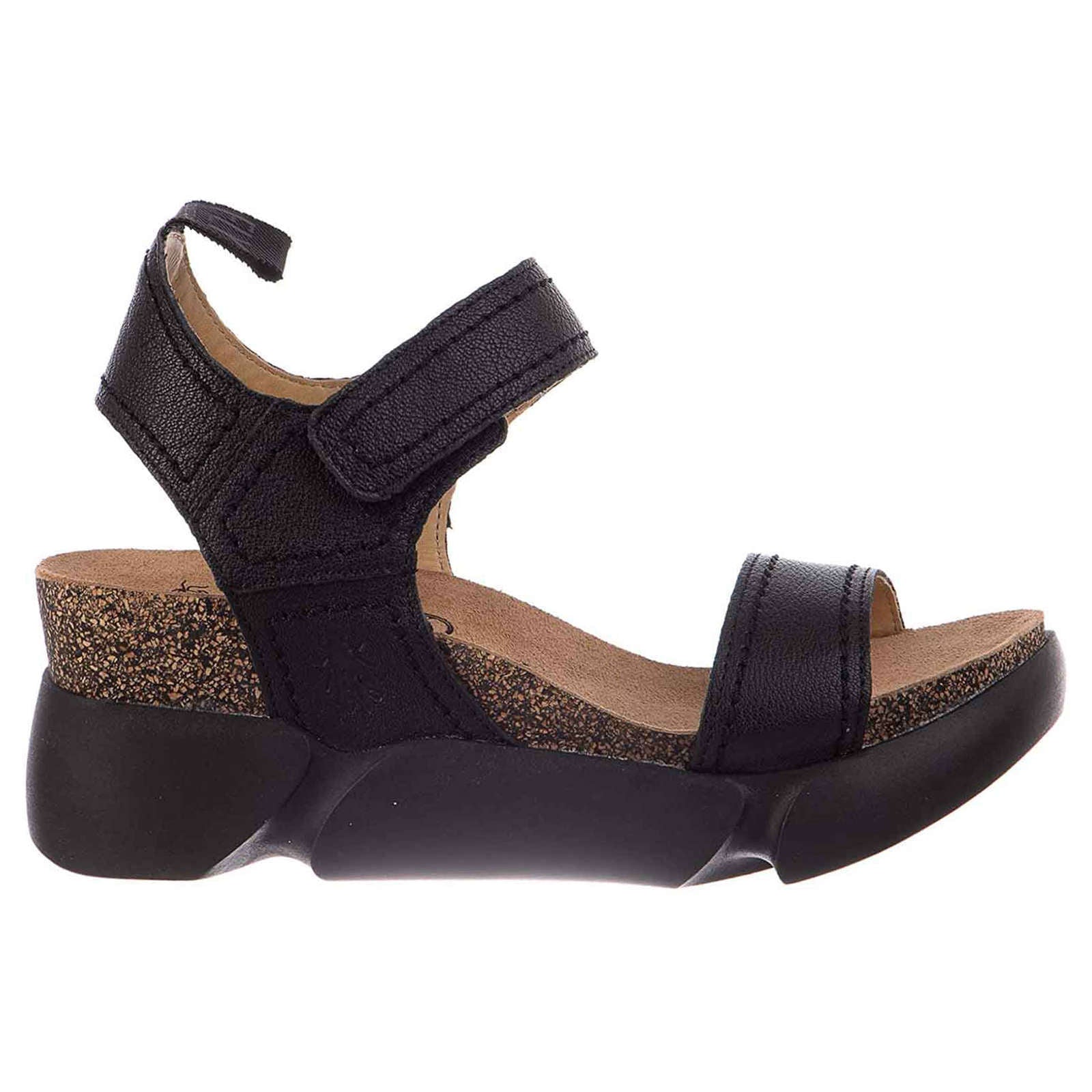 Fly London SENA580FLY Leather Womens Sandals#color_black