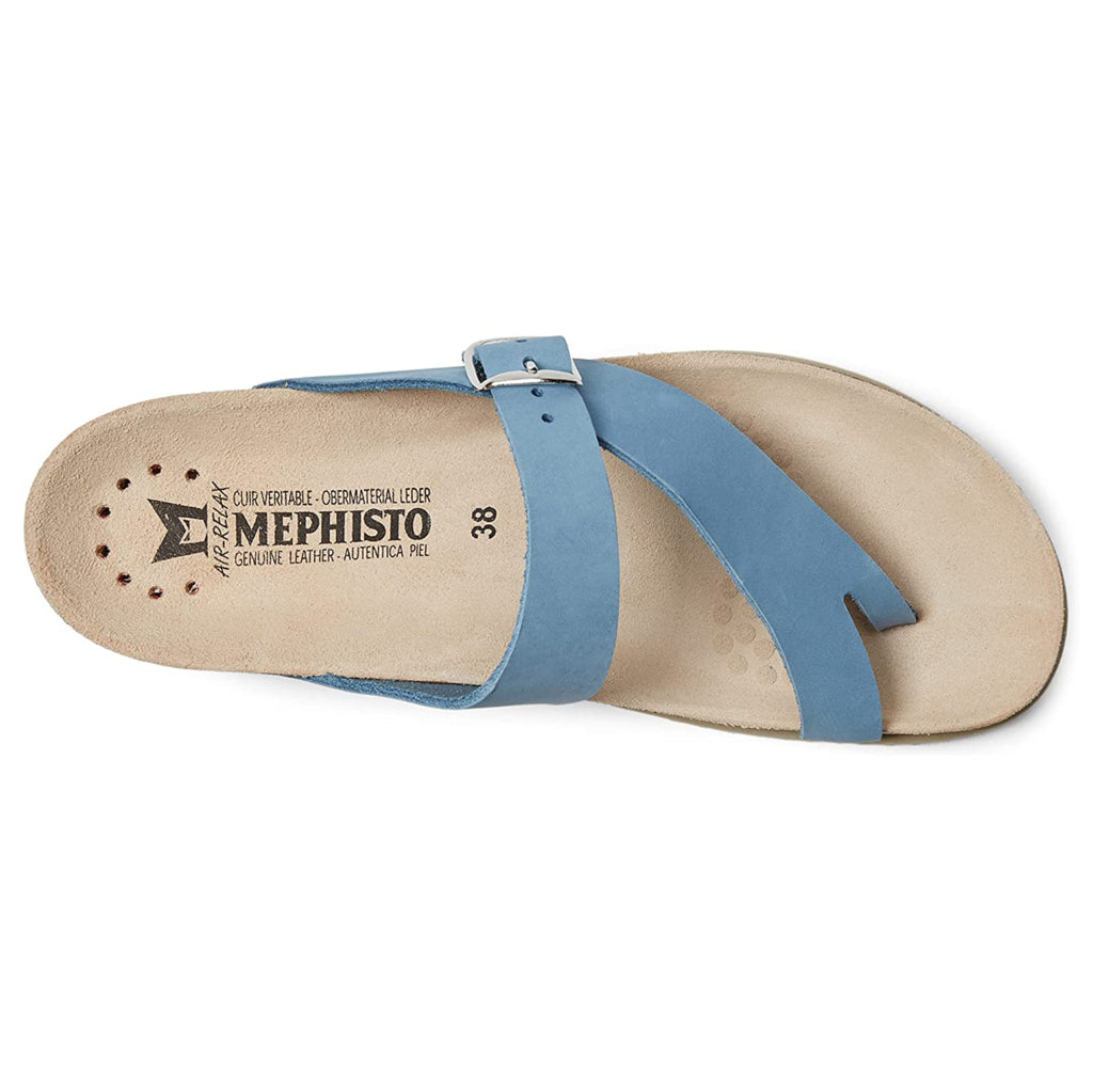 Mephisto Helen Leather Womens Sandals#color_sea blue