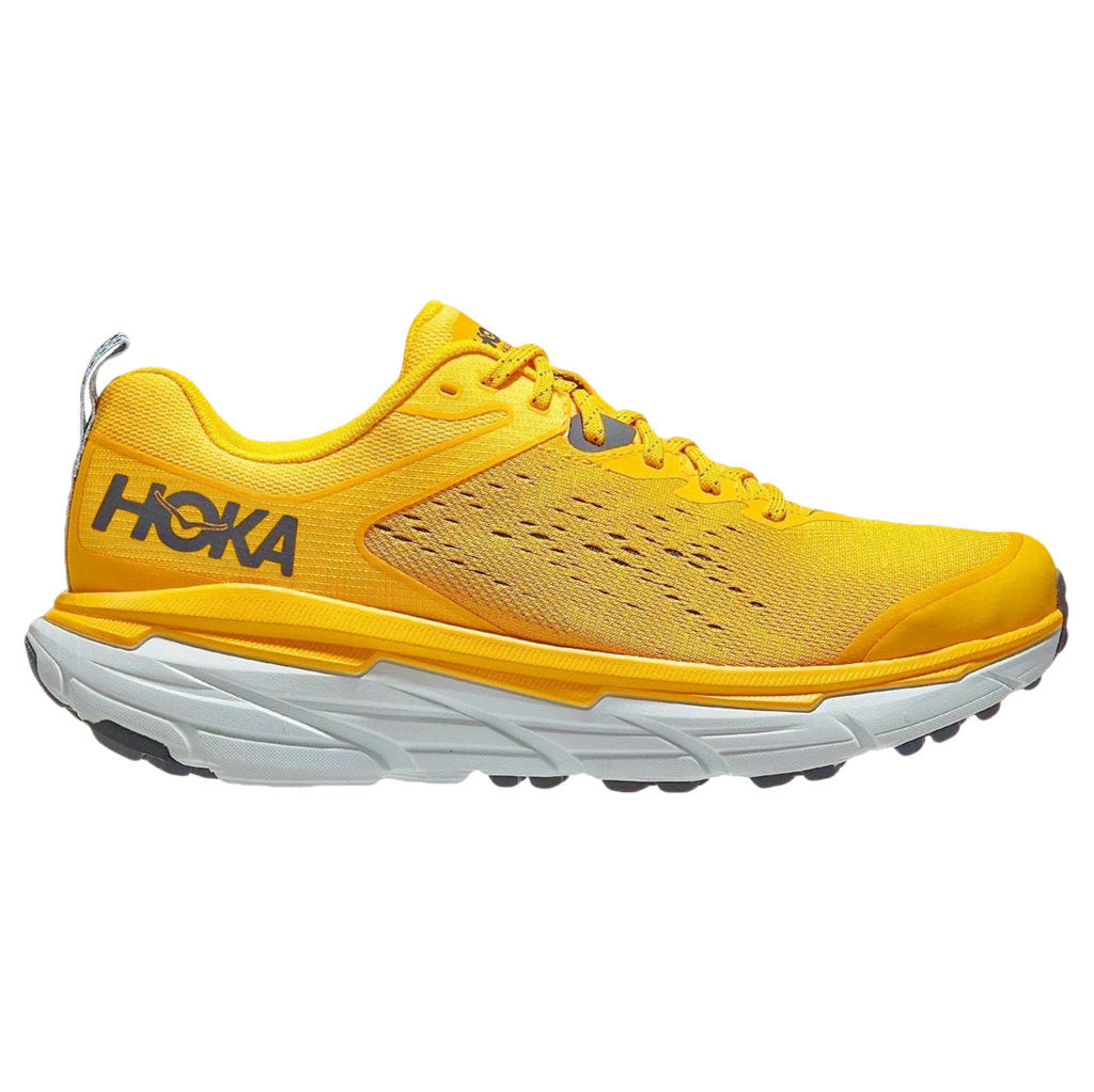 Hoka One One Challenger ATR 6 Synthetic Textile Men's Low-Top Trainers#color_saffron morning mist