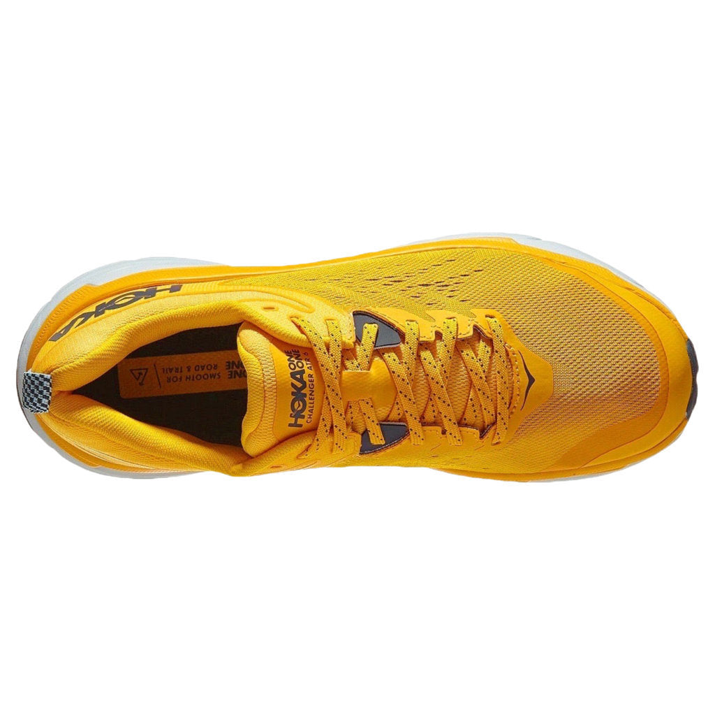 Hoka One One Challenger ATR 6 Synthetic Textile Men's Low-Top Trainers#color_saffron morning mist