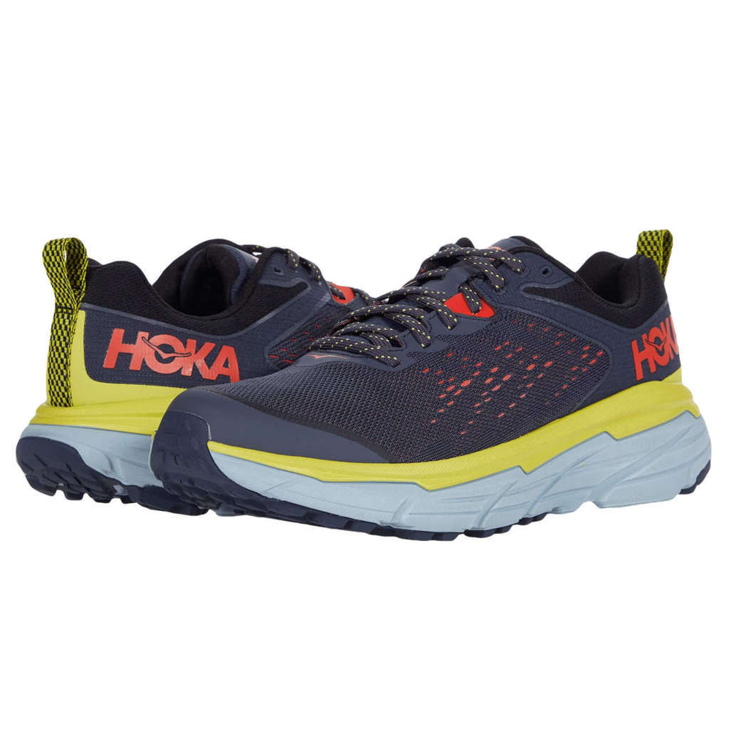 Hoka One One Challenger ATR 6 Synthetic Textile Men's Low-Top Trainers#color_ombre blue green sheen