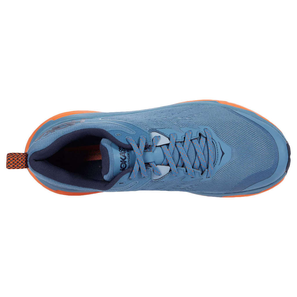 Hoka One One Challenger ATR 6 Synthetic Textile Men's Low-Top Trainers#color_provincial blue carrot