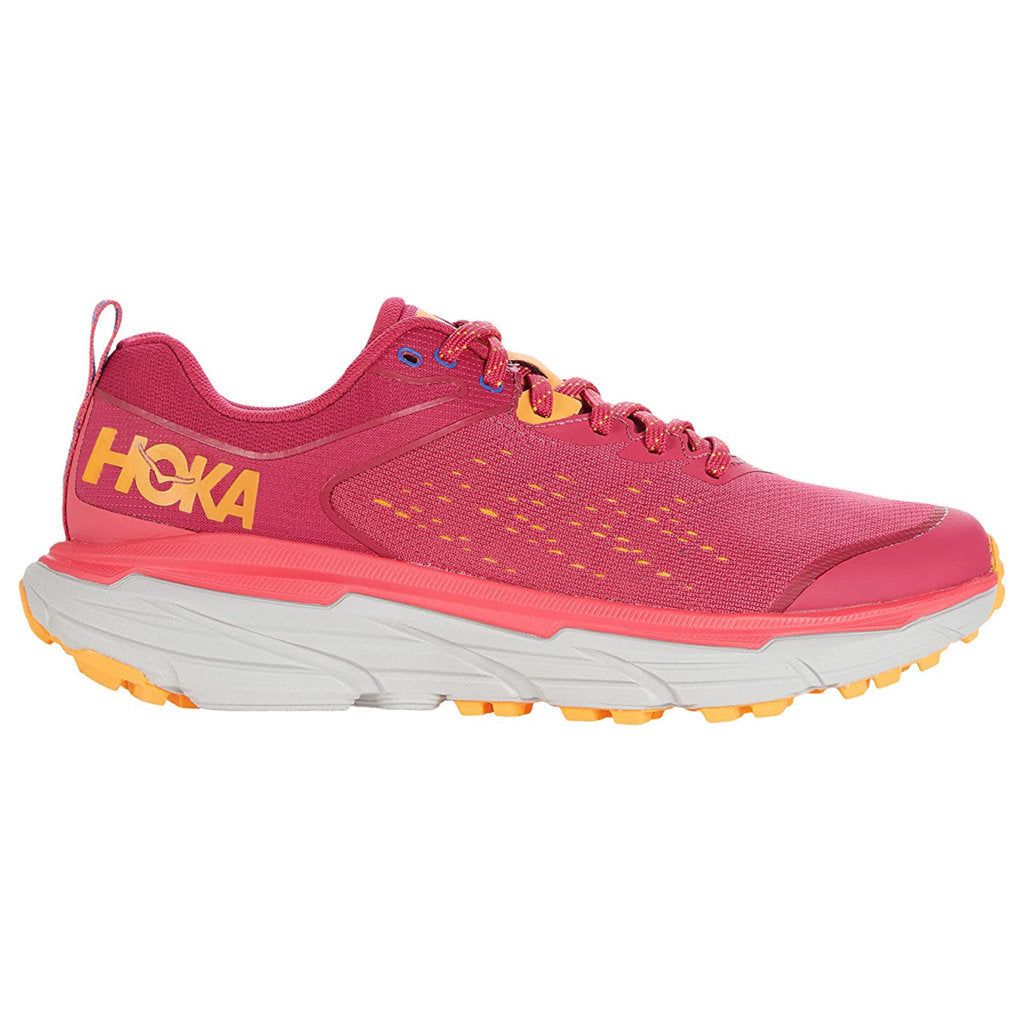 Hoka One One Challenger ATR 6 Synthetic Textile Women's Low-Top Trainers#color_jazzy paradise pink