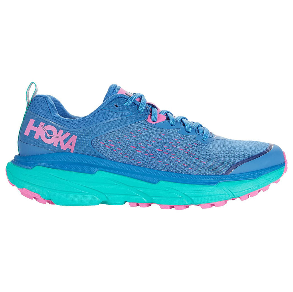 Hoka One One Challenger ATR 6 Synthetic Textile Women's Low-Top Trainers#color_vallarta blue atlantis