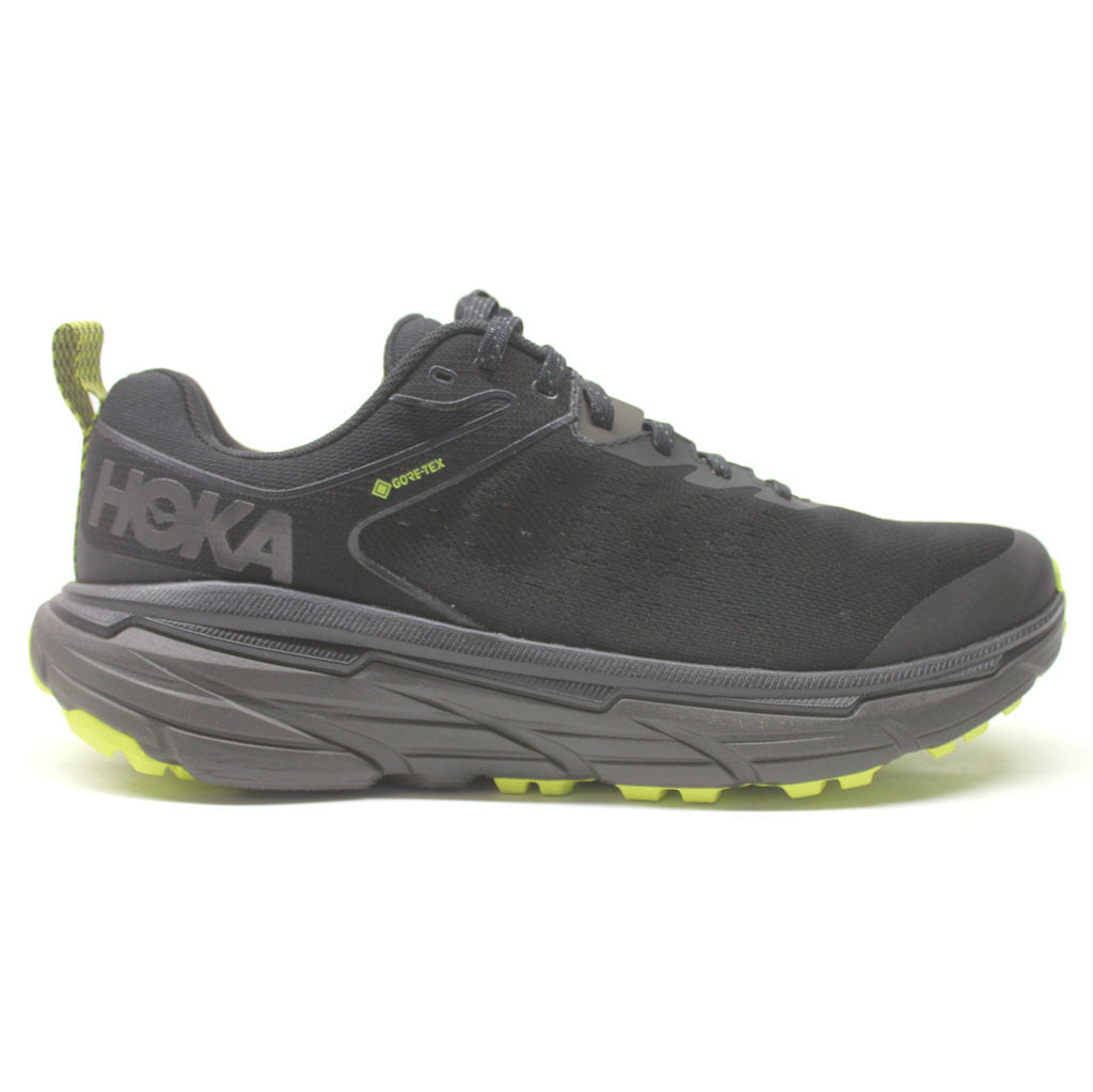 Hoka One One Challenger ATR 6 GTX Synthetic Textile Men's Low-Top Hiking Trainers#color_black black olive