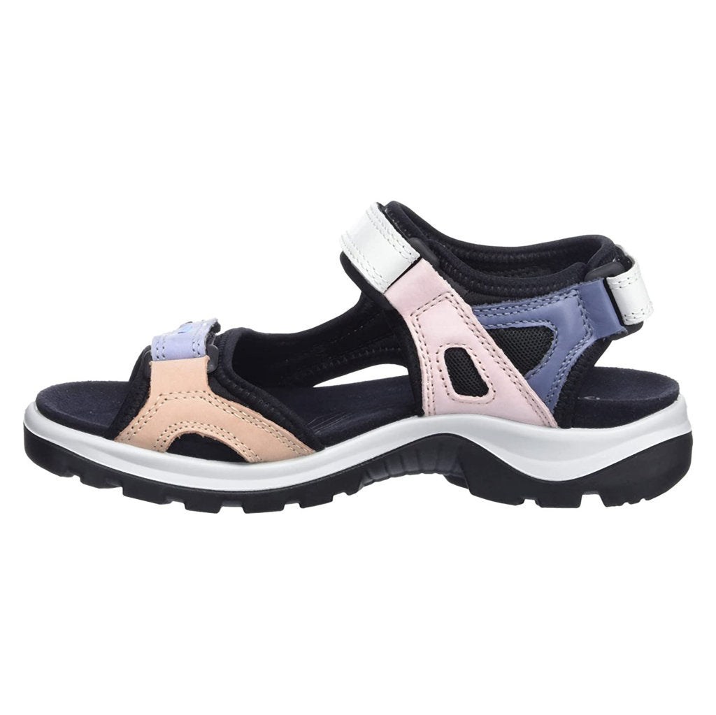 Ecco Offroad 822083 Leather Womens Sandals#color_multicolor eventide