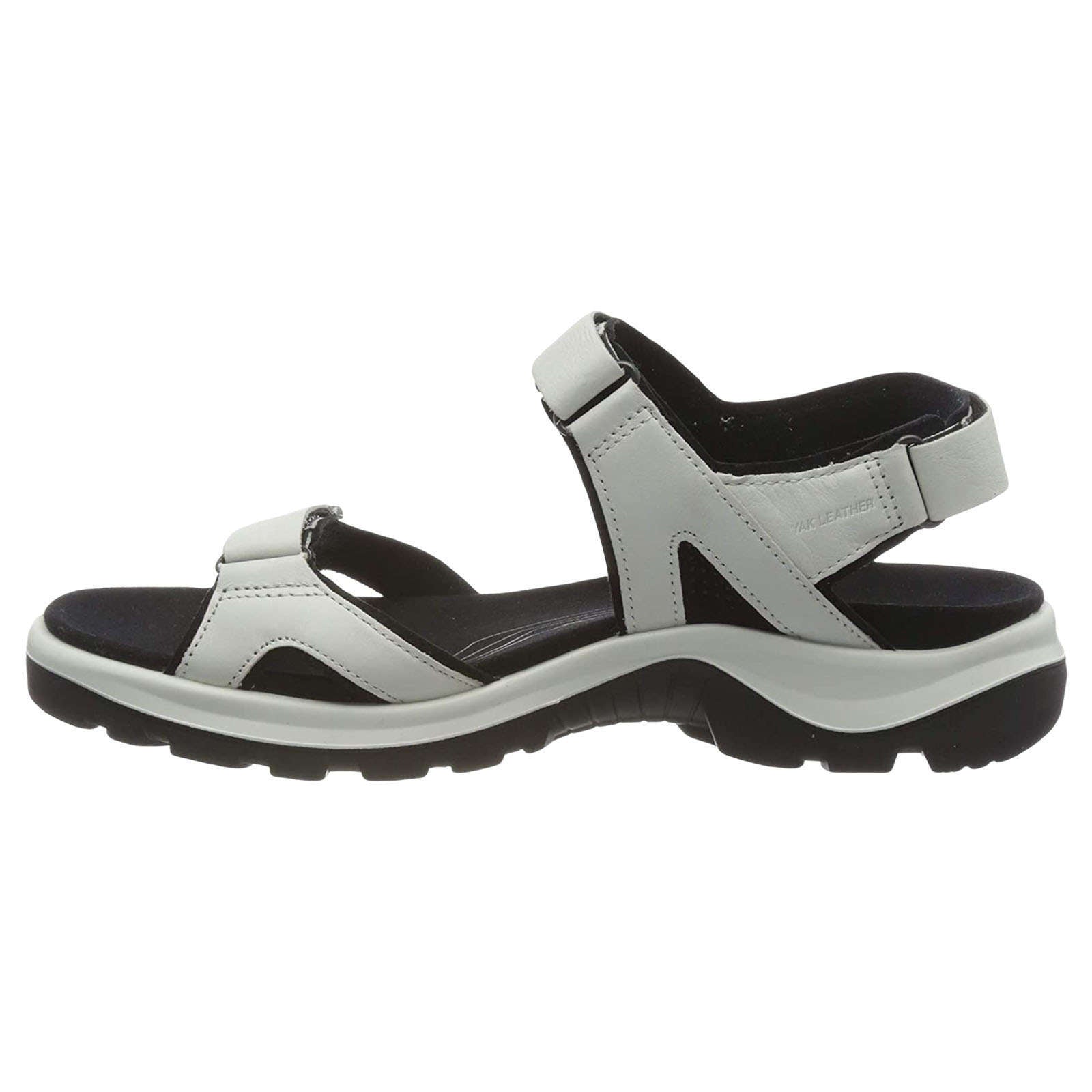 Ecco Offroad 822153 Nubuck Womens Sandals#color_white