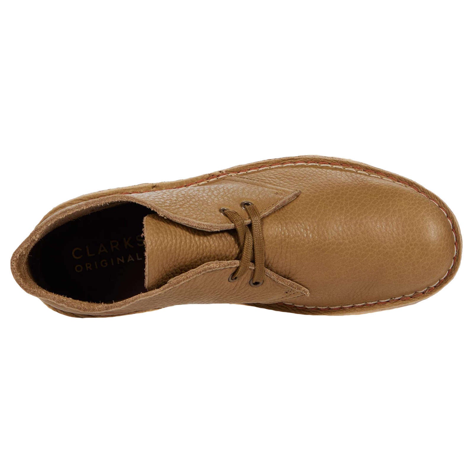 Clarks Originals Desert Boot Leather Men's Boots#color_dark olive