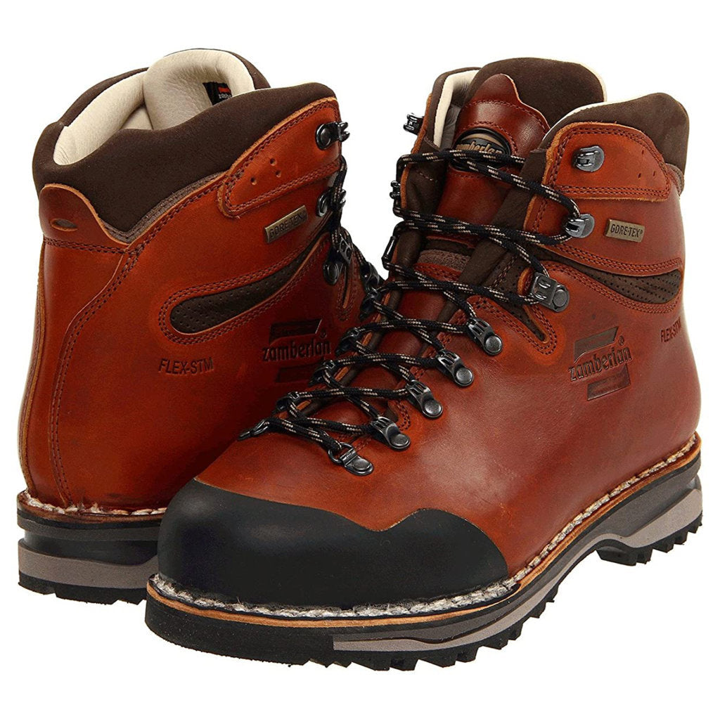 Zamberlan 1025 Tofane NW GTX RR Leather Men's Waterproof Trekking Boots#color_waxed brick