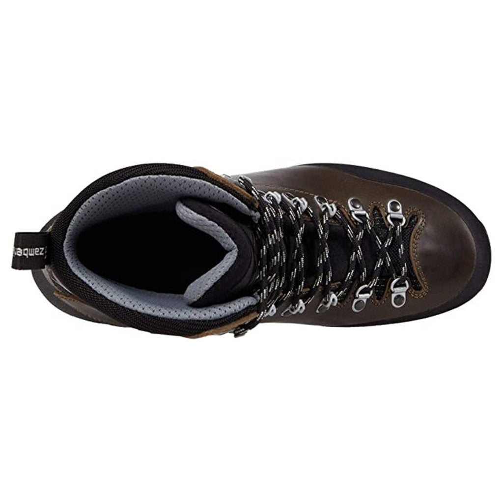 Zamberlan 1111 Cresta GTX RR Leather Mens Boots#color_dark brown