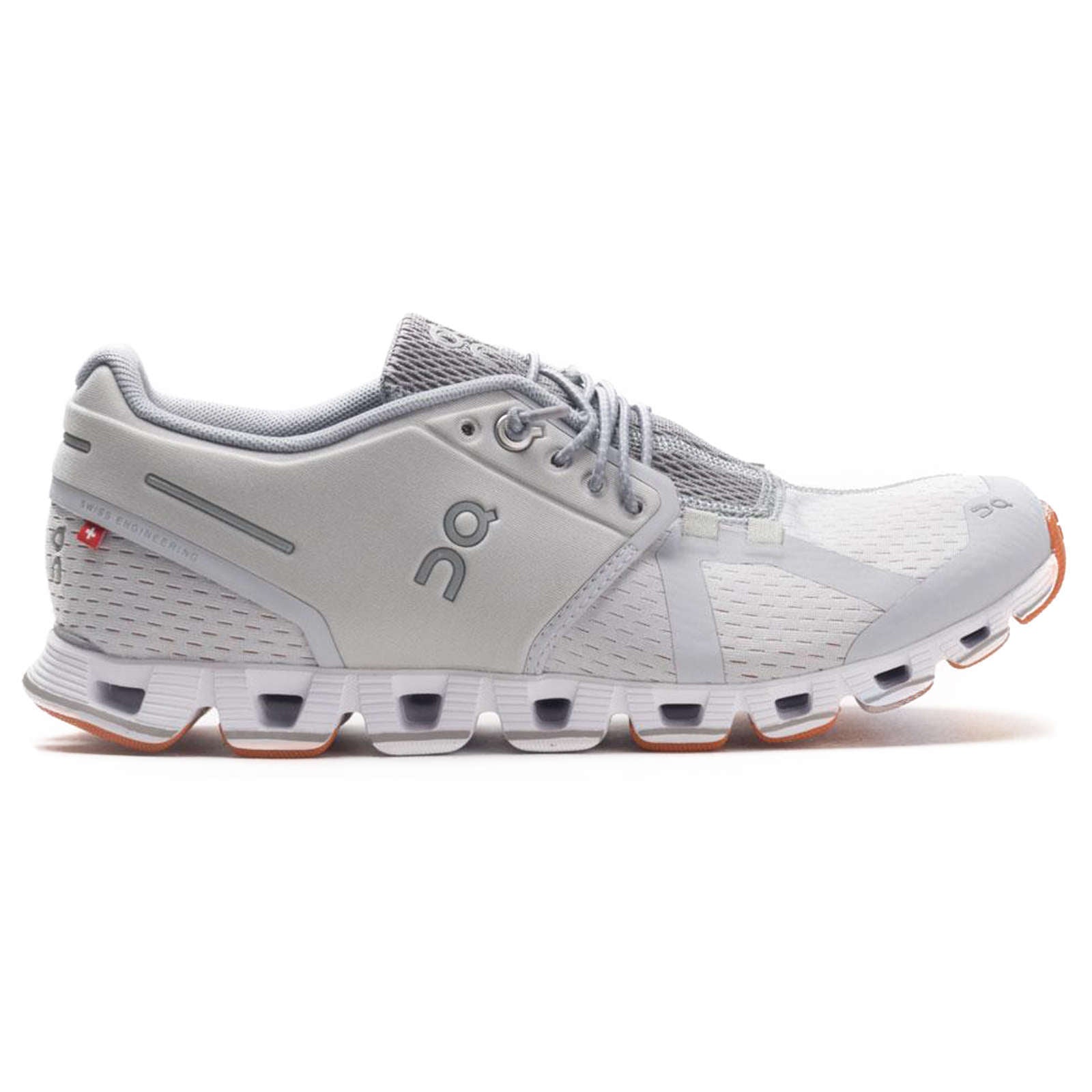 On Running Cloud Mesh Women's Low-Top Trainers#color_glacier white