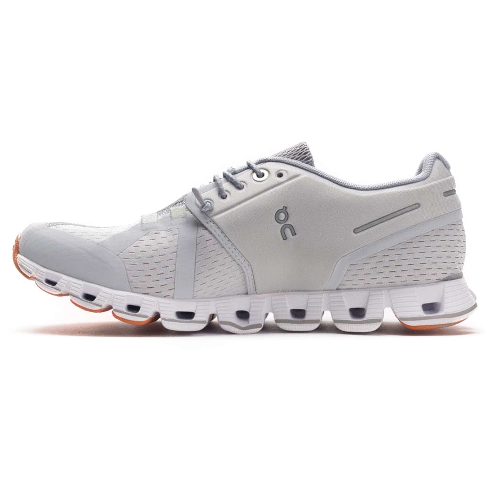 On Running Cloud Mesh Women's Low-Top Trainers#color_glacier white