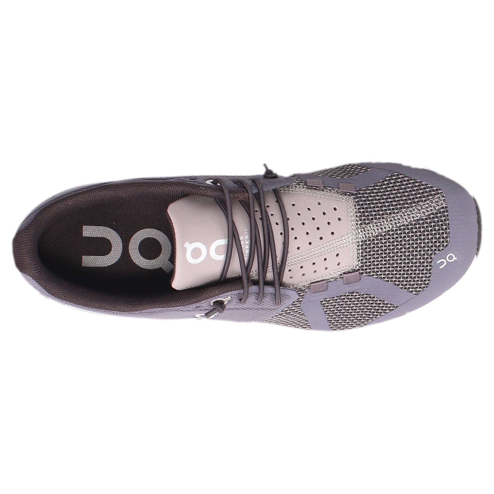 On Running Cloud Mesh Women's Low-Top Trainers#color_shark pebble