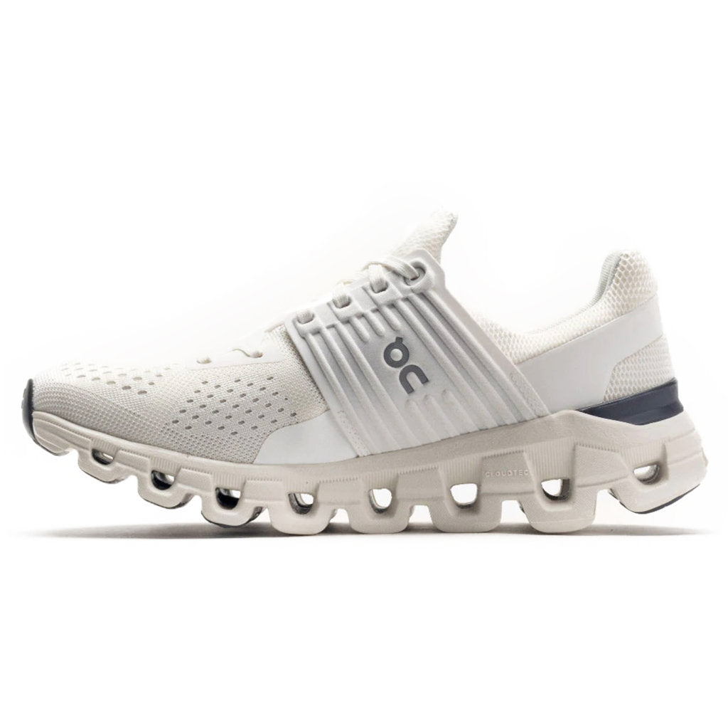 On Running Cloudswift Textile Synthetic Mens Trainers#color_all white