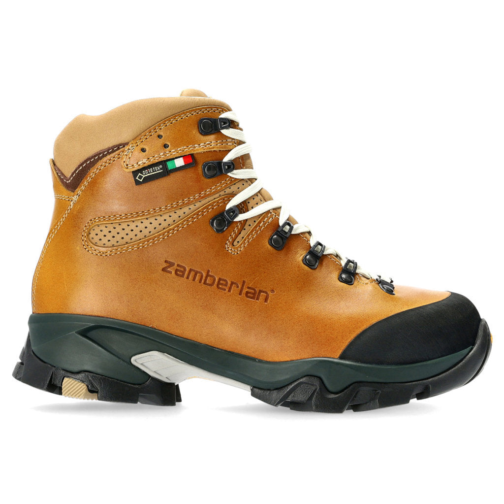 Zamberlan 1996 Vioz Lux GTX RR Leather Women's Waterproof Trekking Boots#color_camel