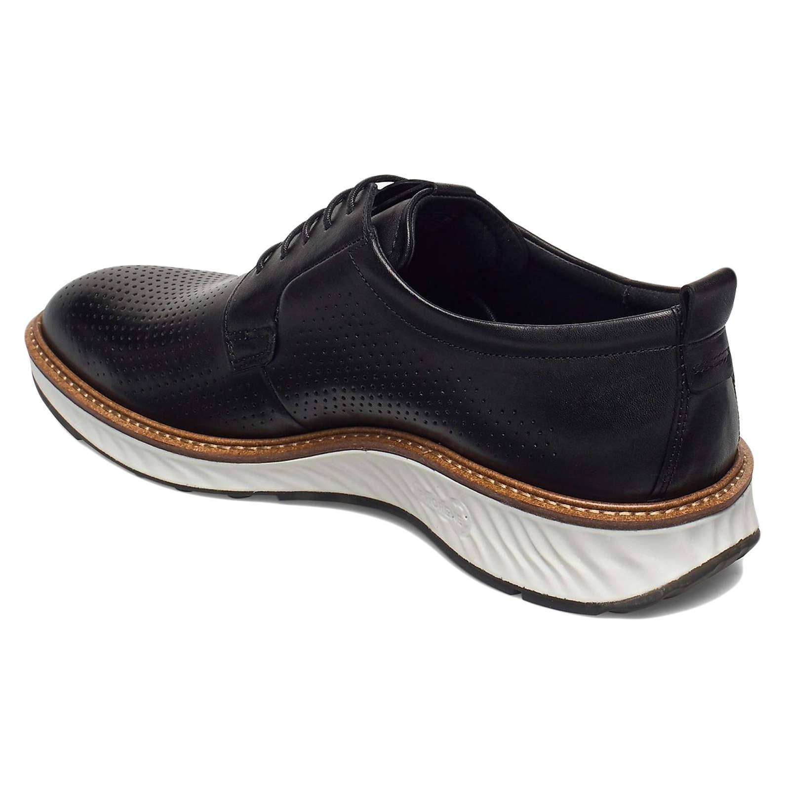 Ecco ST 1 Hybrid 836804 Leather Mens Shoes#color_black