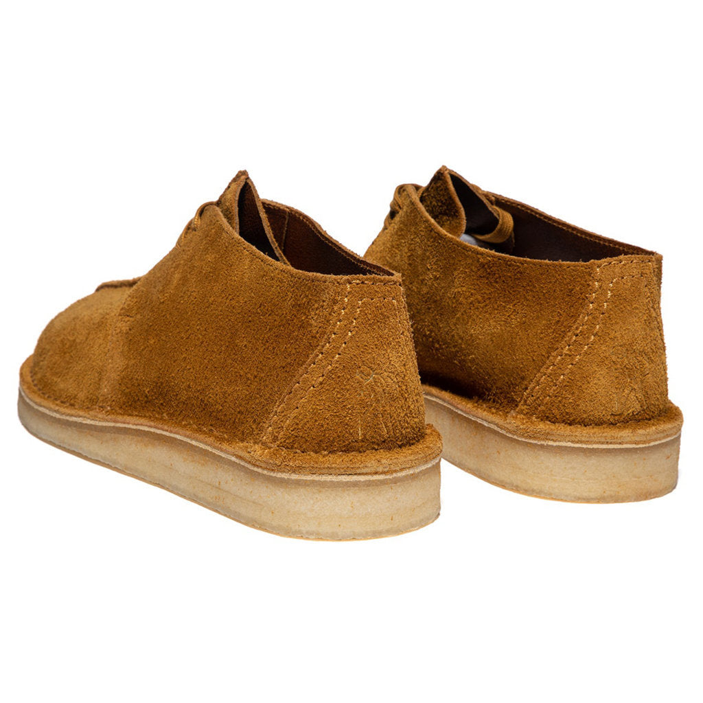 Clarks Originals Desert Trek Nubuck Leather Men's Shoes#color_amber
