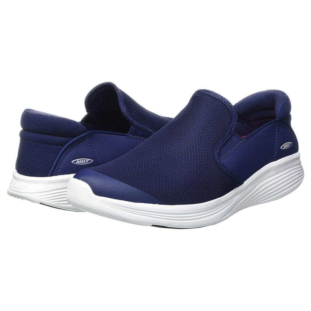 MBT Modena II Breathable Canvas Men's Slip-On Trainers#color_navy