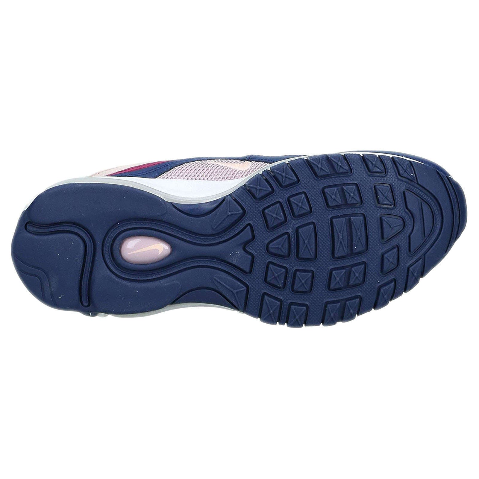 Nike Air Max 97 Textile Leather Synthetic Women's Low-Top Trainers#color_crimson tint