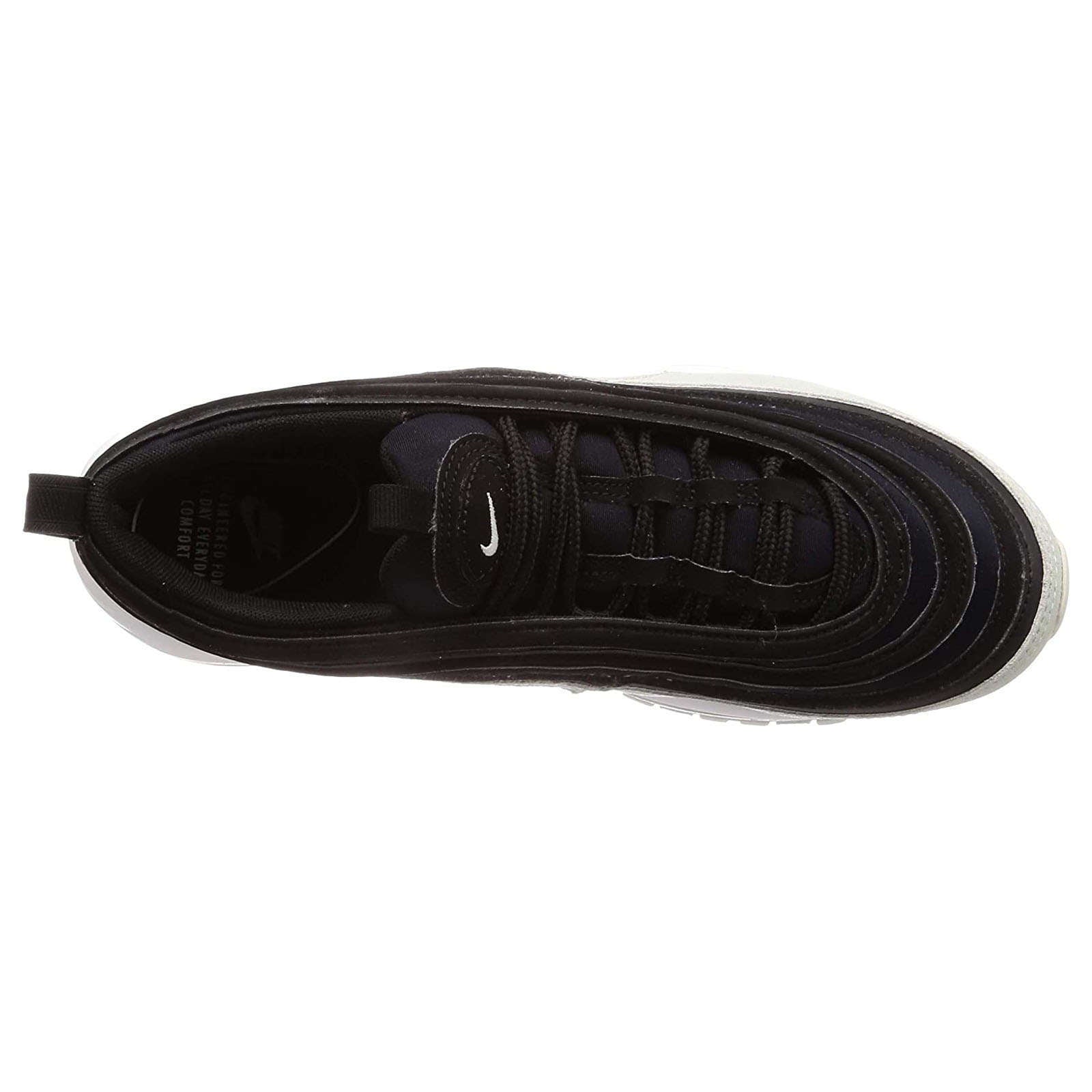 Nike Air Max 97 PRM Textile Leather Synthetic Women's Low-Top Trainers#color_black spuce aura