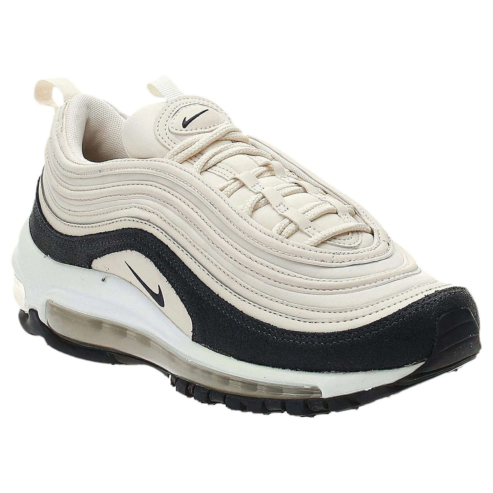 Nike Air Max 97 PRM Textile Leather Synthetic Women's Low-Top Trainers#color_light cream oil grey
