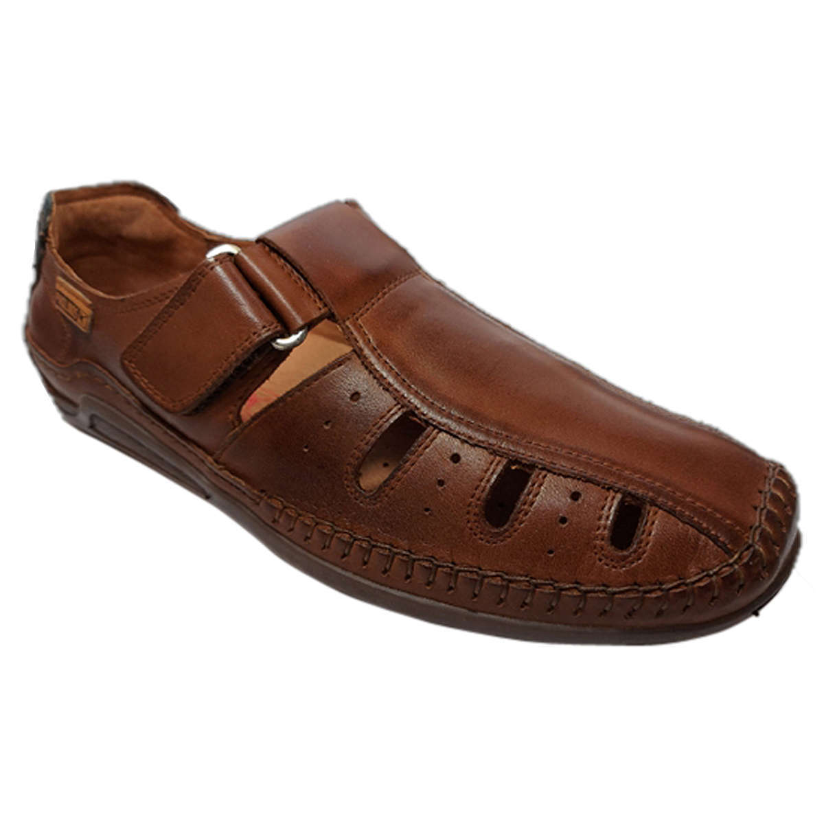 Pikolinos Azores Leather Mens Shoes#color_cuero