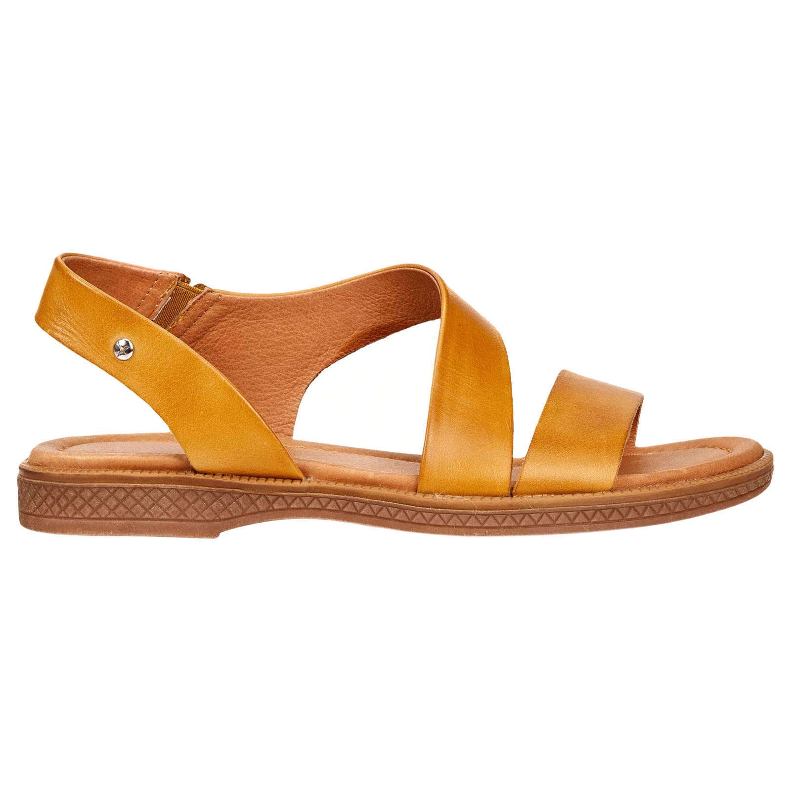 Pikolinos Moraira Leather Womens Sandals#color_honey