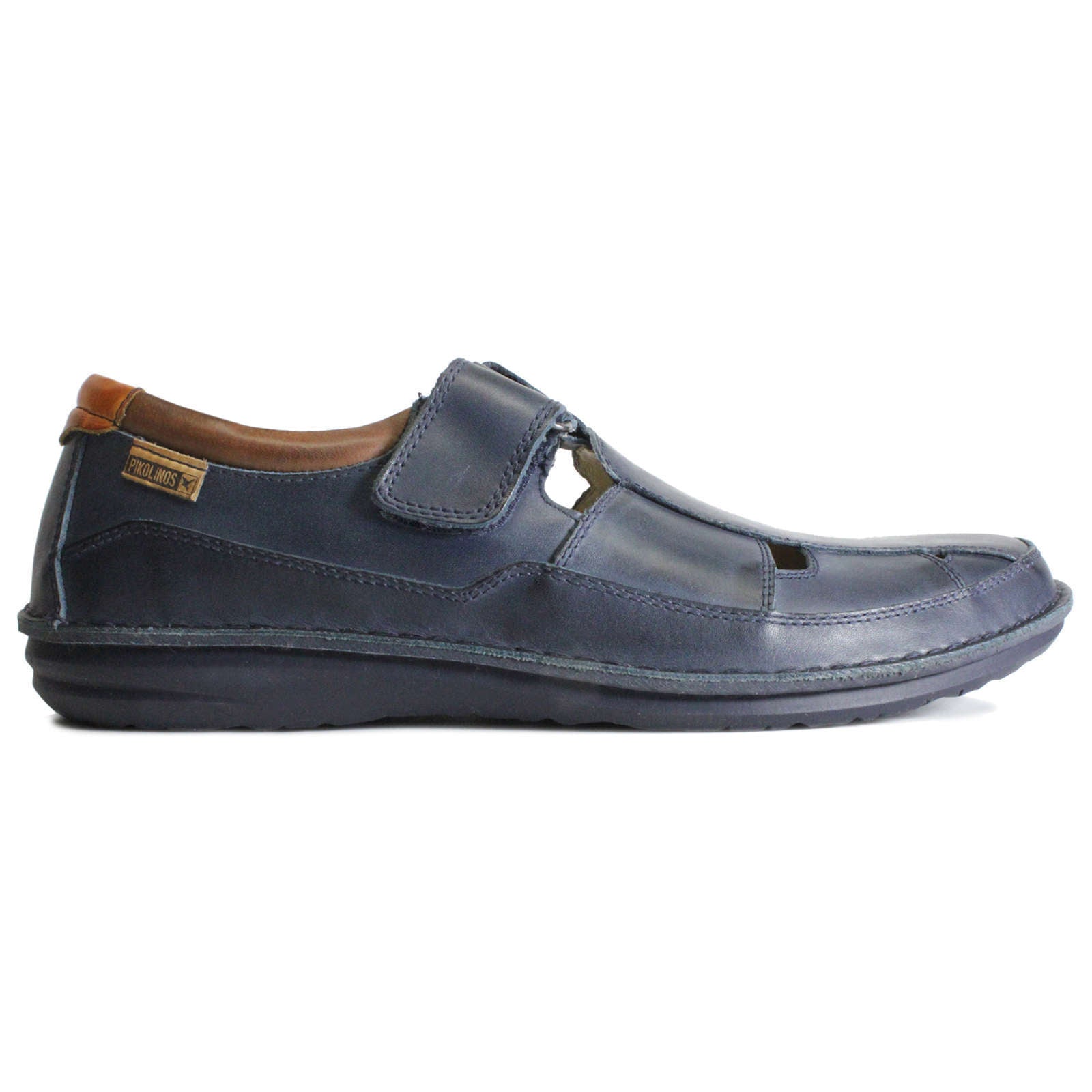 Pikolinos Santiago Leather Mens Shoes#color_blue