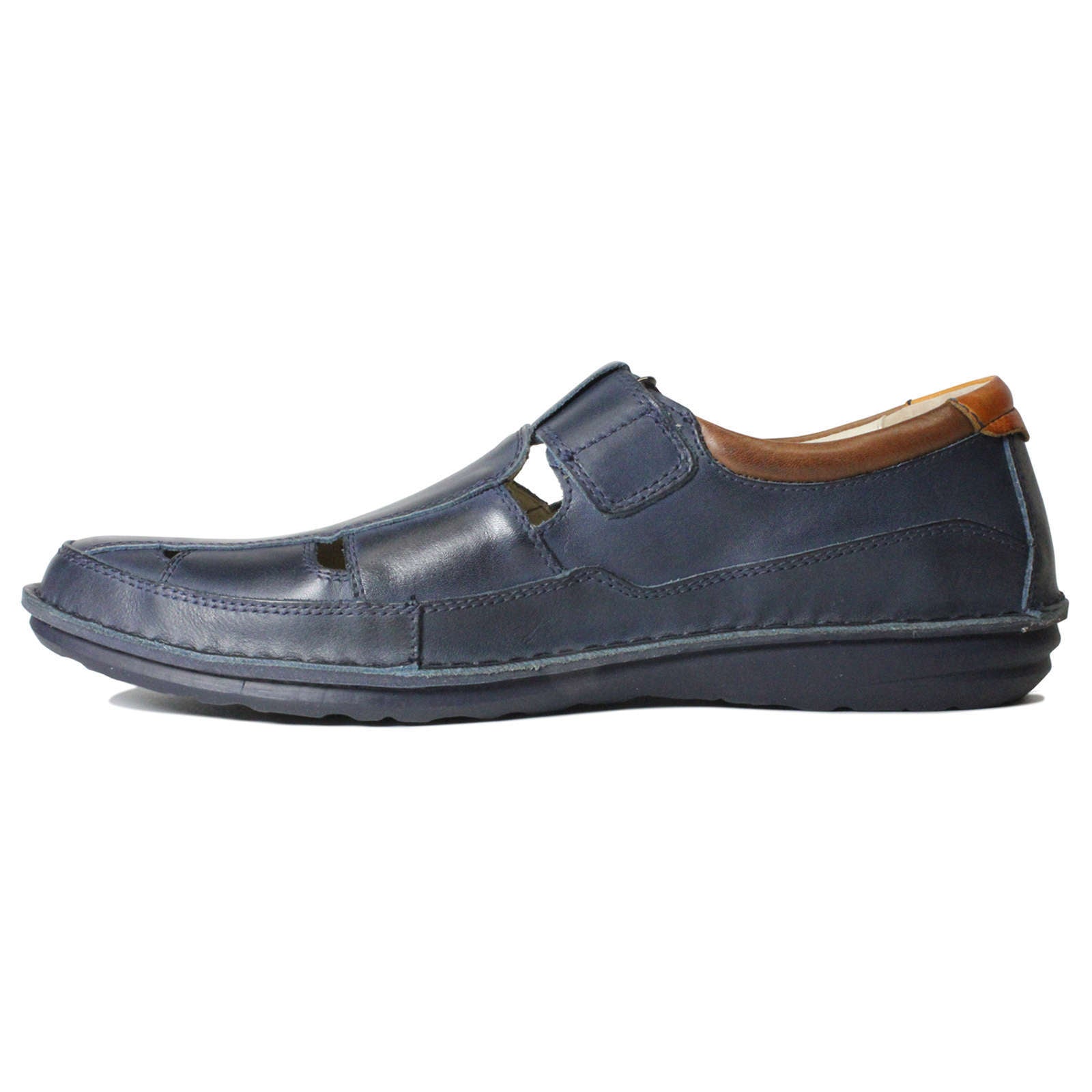 Pikolinos Santiago Leather Mens Shoes#color_blue