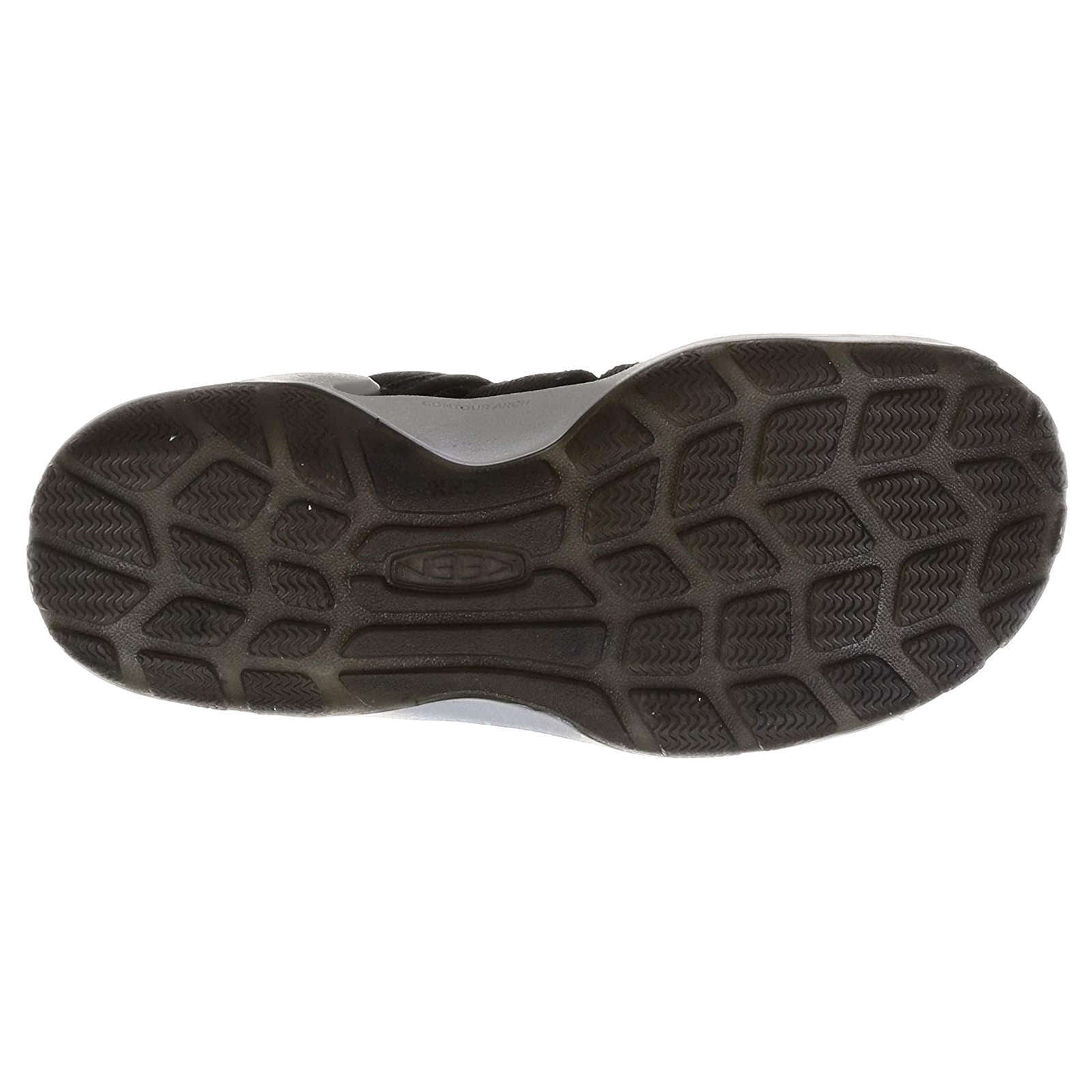 Keen Clearwater II CNX Men's Waterproof Sandals#color_black keen yellow