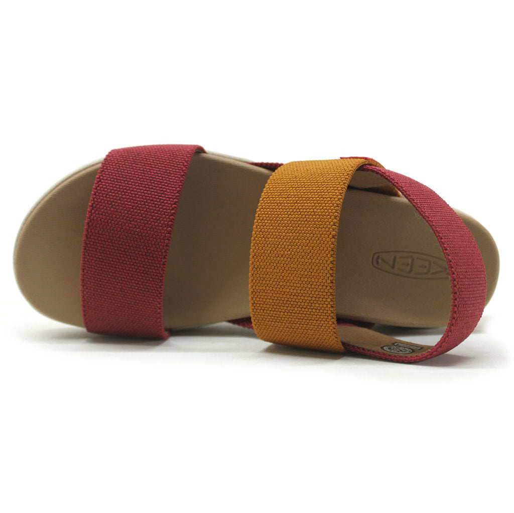Keen Elle Backstrap Synthetic Womens Sandals#color_merlot birch