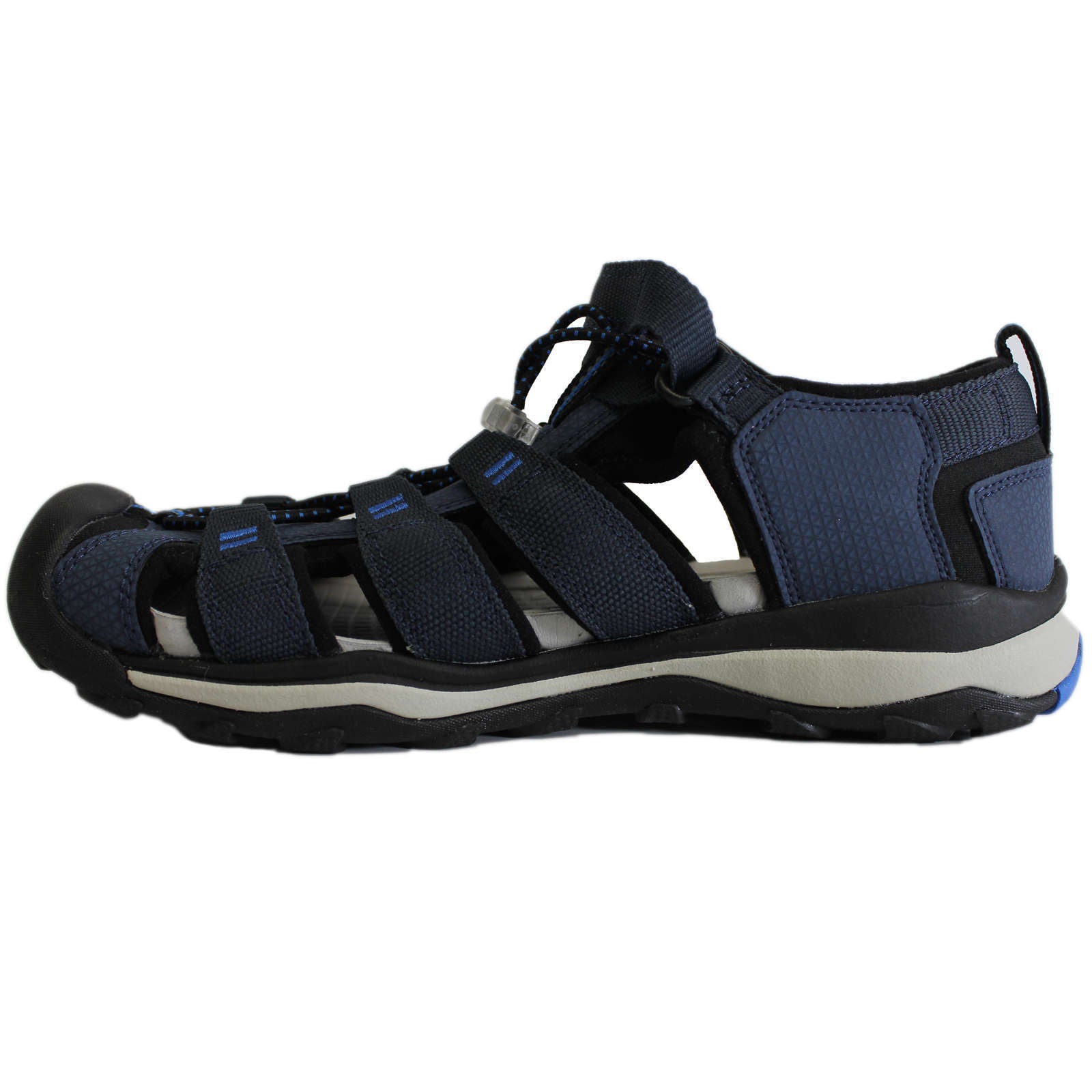 Keen Newport Neo H2 Textile Youth Sandals#color_blue nights brilliant blue